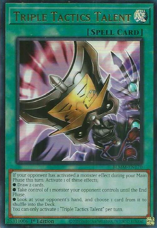 Triple Tactics Talent [BLMM-EN170] Ultra Rare | Exor Games Summserside