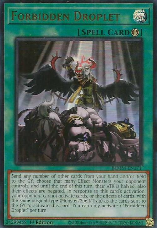 Forbidden Droplet [BLMM-EN171] Ultra Rare | Exor Games Summserside