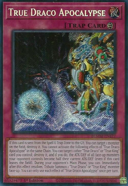 True Draco Apocalypse [BLMM-EN177] Secret Rare | Exor Games Summserside