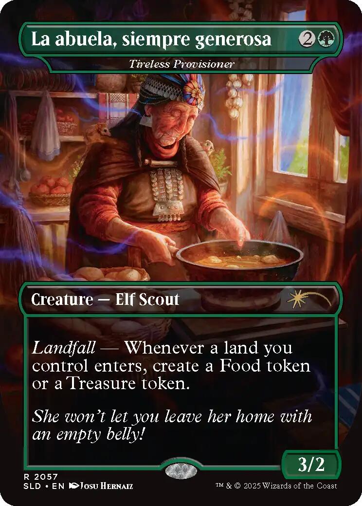 La abuela, siempre generosa - Tireless Provisioner [Secret Lair Drop Series] | Exor Games Summserside