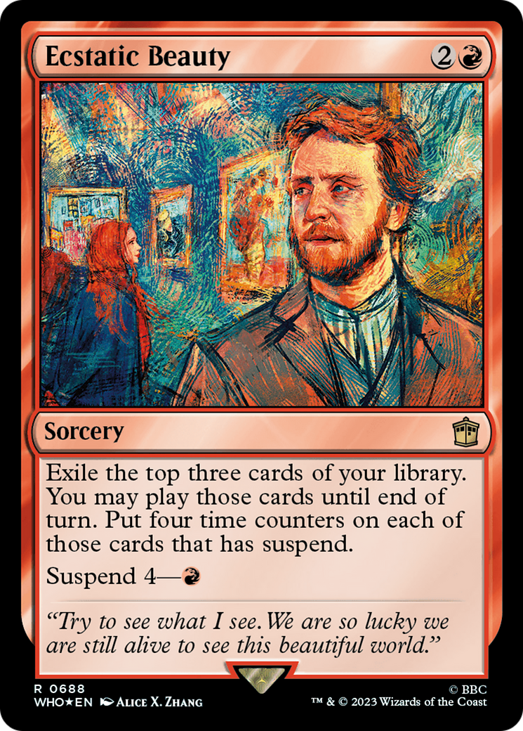 Ecstatic Beauty (Surge Foil) [Doctor Who] | Exor Games Summserside