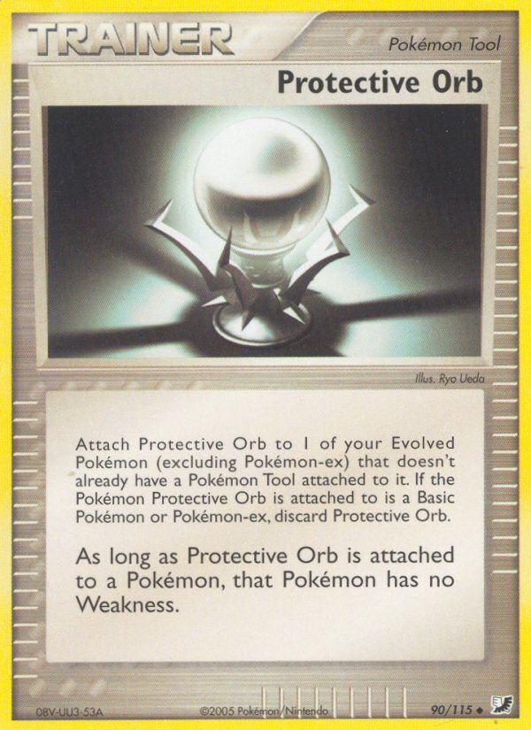 Protective Orb (90/115) [EX: Unseen Forces] | Exor Games Summserside