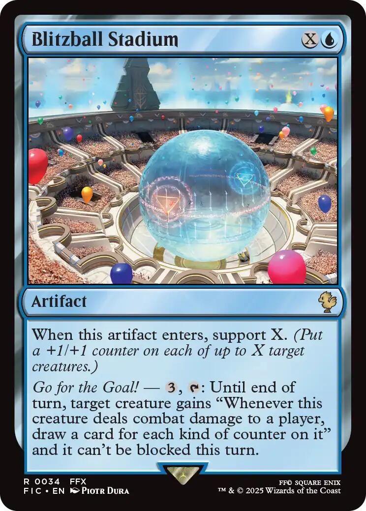 Blitzball Stadium (Surge Foil) [FINAL FANTASY Commander] | Exor Games Summserside