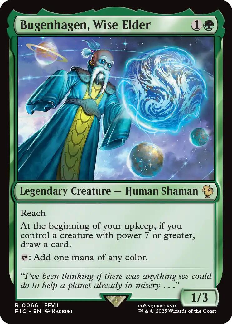 Bugenhagen, Wise Elder (Surge Foil) [FINAL FANTASY Commander] | Exor Games Summserside