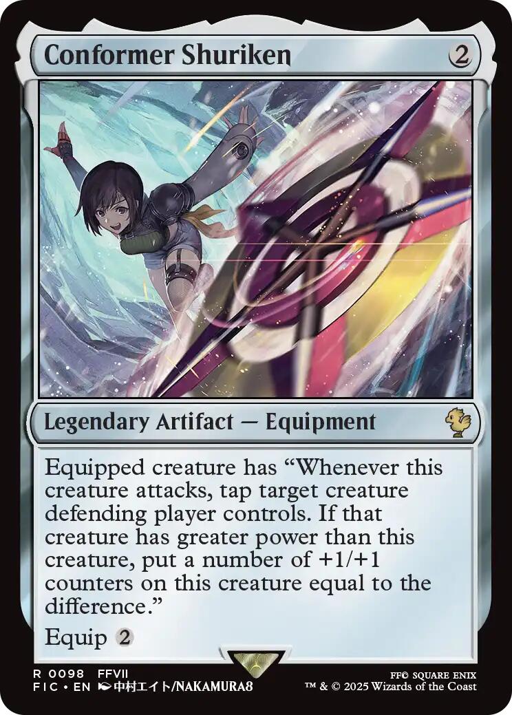 Conformer Shuriken (Surge Foil) [FINAL FANTASY Commander] | Exor Games Summserside