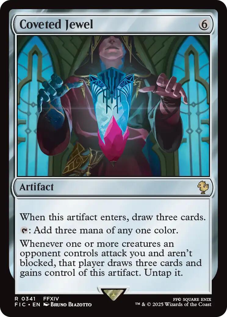 Coveted Jewel (Surge Foil) [FINAL FANTASY Commander] | Exor Games Summserside