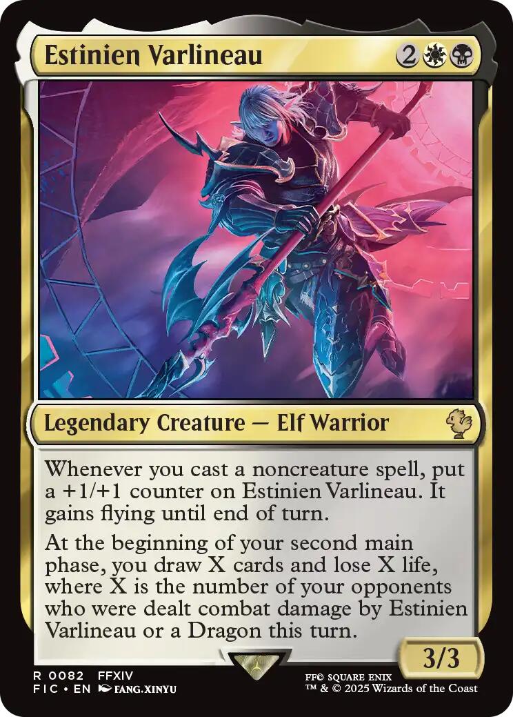 Estinien Varlineau (Surge Foil) [FINAL FANTASY Commander] | Exor Games Summserside