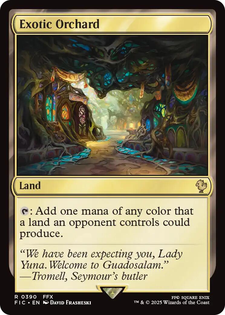Exotic Orchard (Surge Foil) [FINAL FANTASY Commander] | Exor Games Summserside