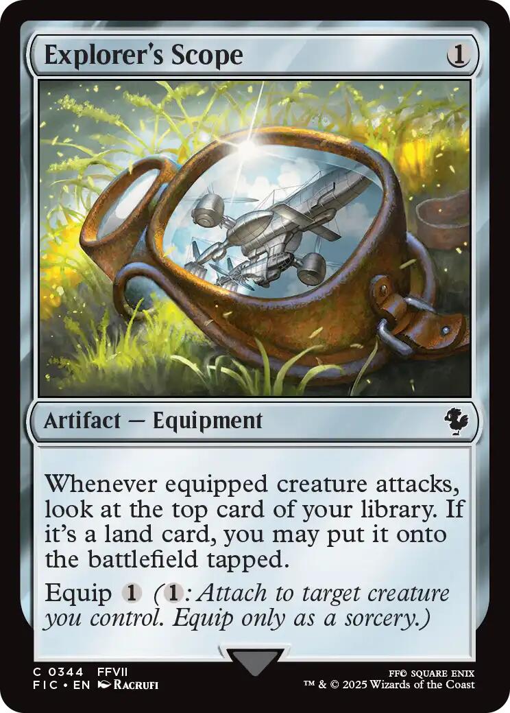 Explorer's Scope (Surge Foil) [FINAL FANTASY Commander] | Exor Games Summserside