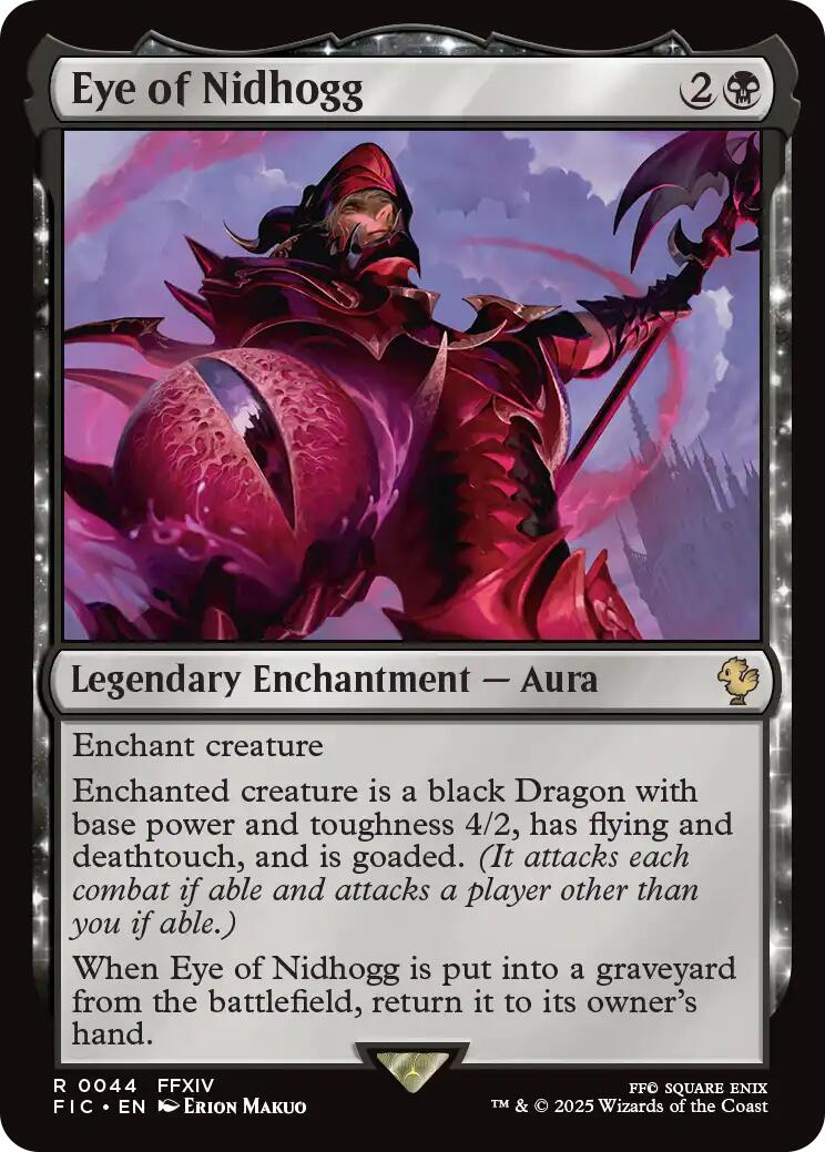 Eye of Nidhogg (Surge Foil) [FINAL FANTASY Commander] | Exor Games Summserside