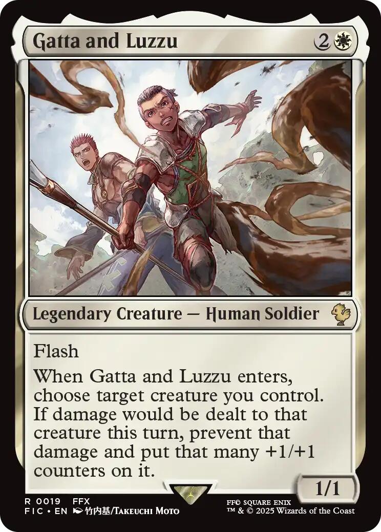 Gatta and Luzzu (Surge Foil) [FINAL FANTASY Commander] | Exor Games Summserside