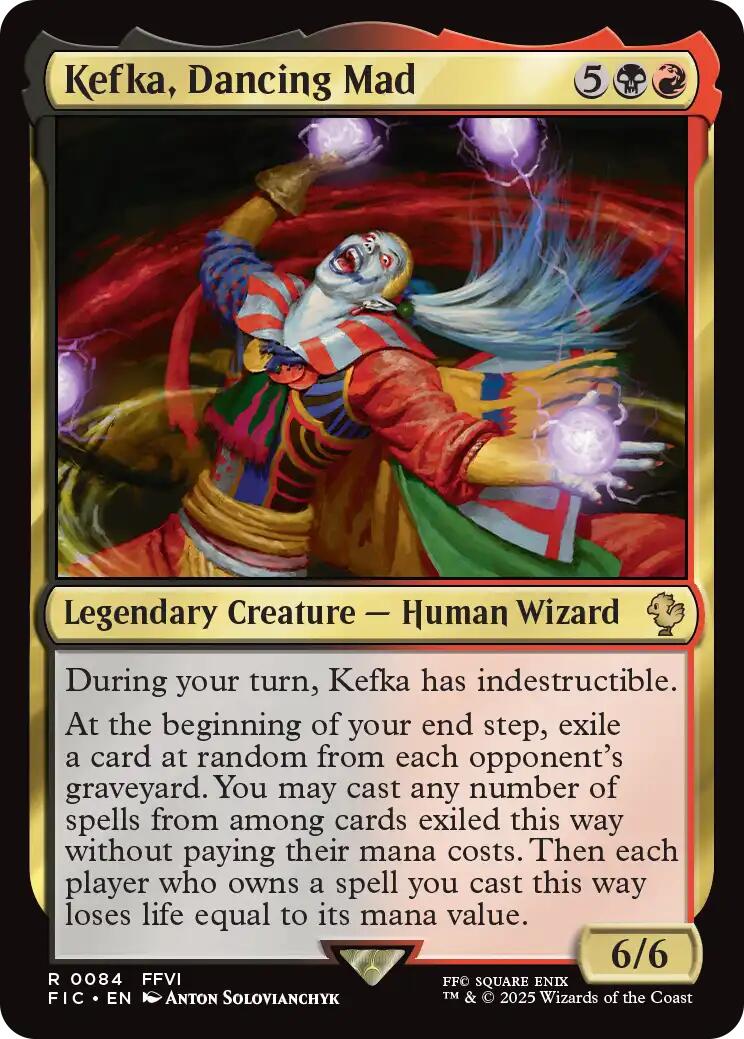 Kefka, Dancing Mad (Surge Foil) [FINAL FANTASY Commander] | Exor Games Summserside