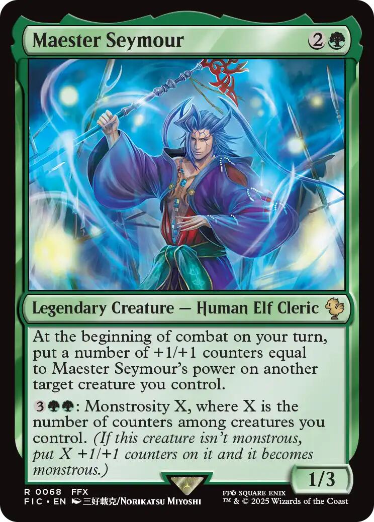 Maester Seymour (Surge Foil) [FINAL FANTASY Commander] | Exor Games Summserside