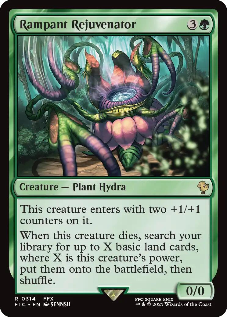 Rampant Rejuvenator (Surge Foil) [FINAL FANTASY Commander] | Exor Games Summserside