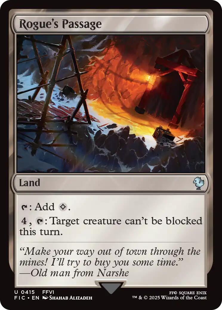 Rogue's Passage (Surge Foil) [FINAL FANTASY Commander] | Exor Games Summserside