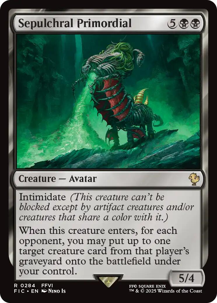 Sepulchral Primordial (Surge Foil) [FINAL FANTASY Commander] | Exor Games Summserside