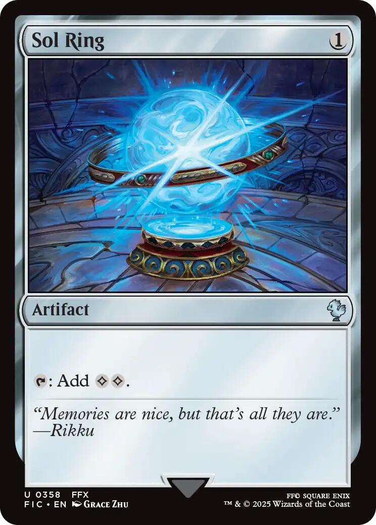 Sol Ring (0358) (Surge Foil) [FINAL FANTASY Commander] | Exor Games Summserside