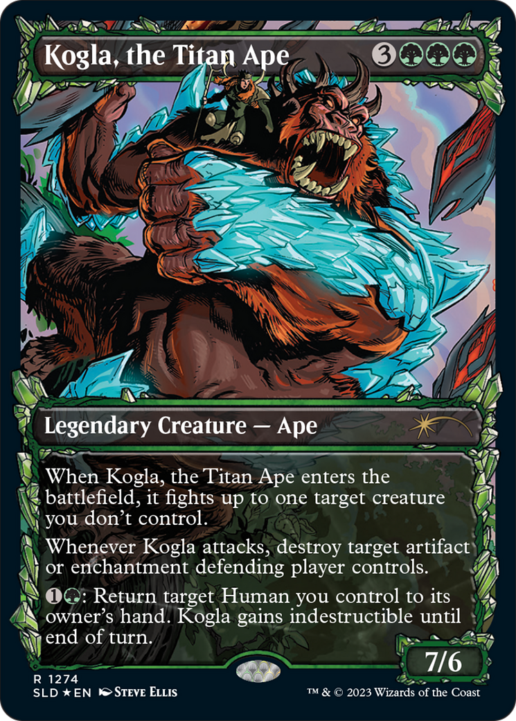 Kogla, the Titan Ape (Halo Foil) [Secret Lair Drop Series] | Exor Games Summserside