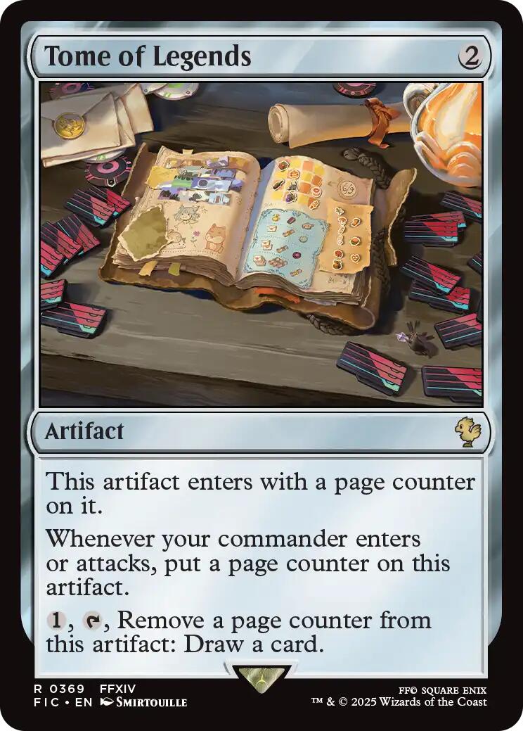 Tome of Legends (Surge Foil) [FINAL FANTASY Commander] | Exor Games Summserside