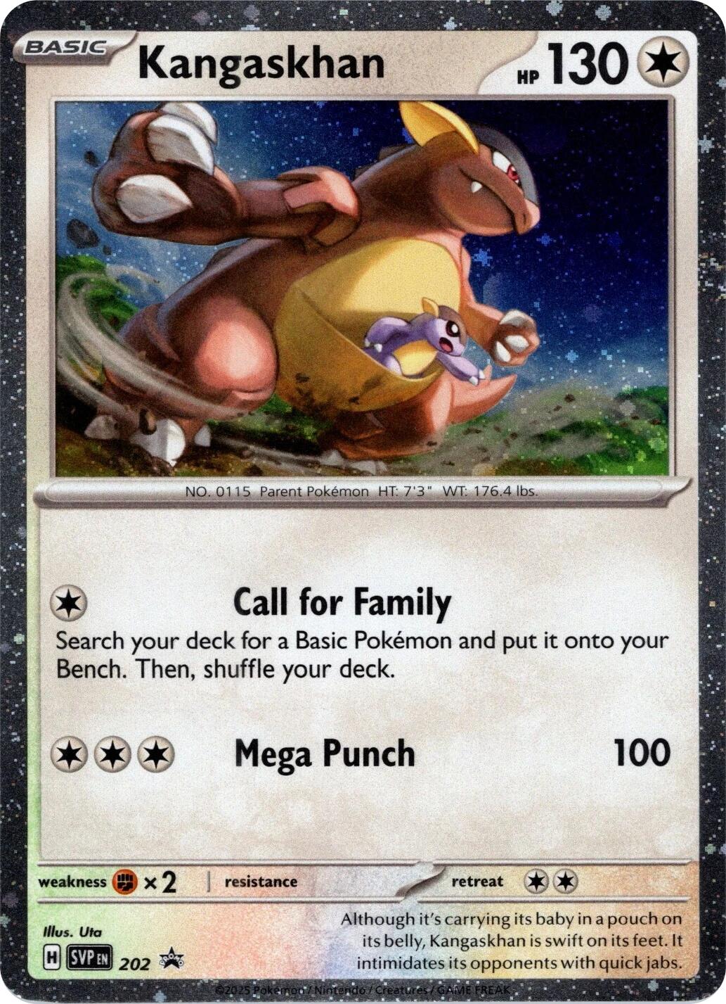 Kangaskhan (202) (Cosmos Holo) [Scarlet & Violet: Black Star Promos] | Exor Games Summserside
