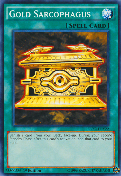 Gold Sarcophagus [LDK2-ENY22] Common | Exor Games Summserside