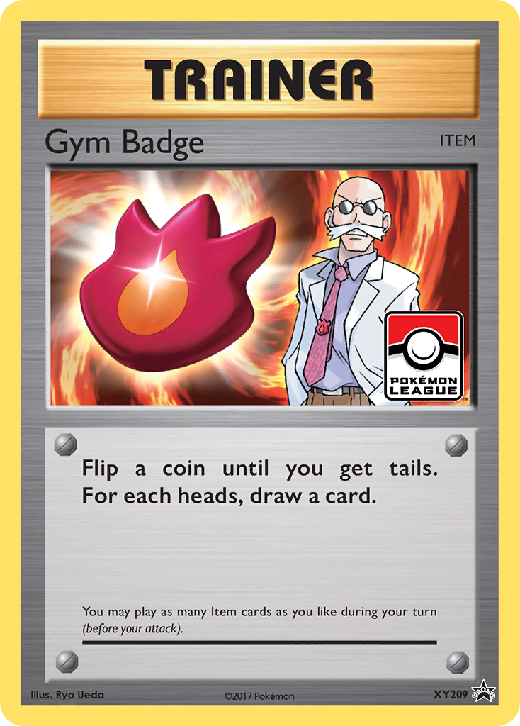 Gym Badge (XY209) (Blaine) [XY: Black Star Promos] | Exor Games Summserside