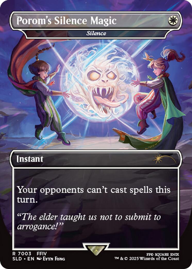 Porom's Silence Magic - Silence [Secret Lair Drop Series] | Exor Games Summserside