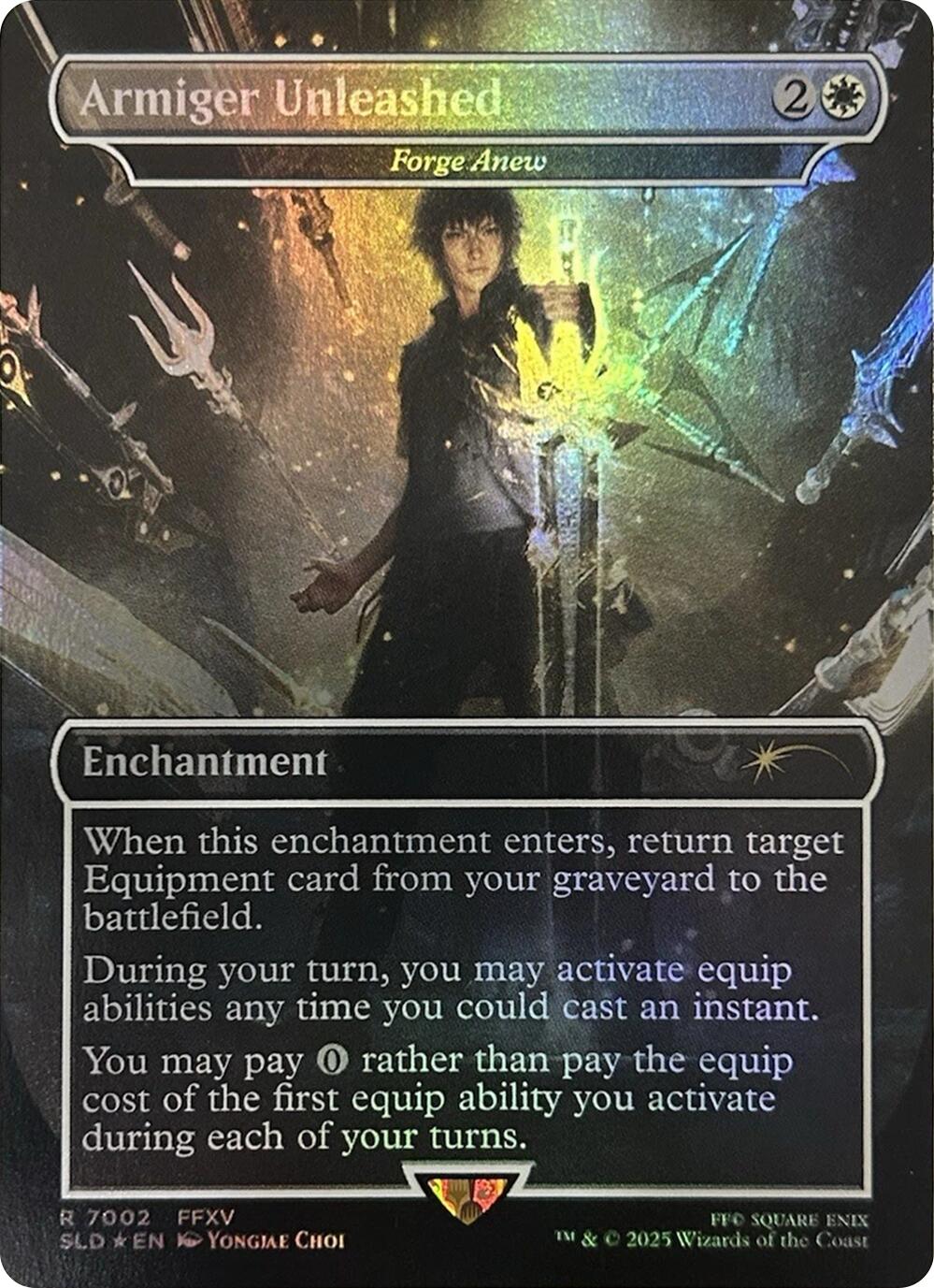 Armiger Unleashed - Forge Anew (Rainbow Foil) [Secret Lair Drop Series] | Exor Games Summserside