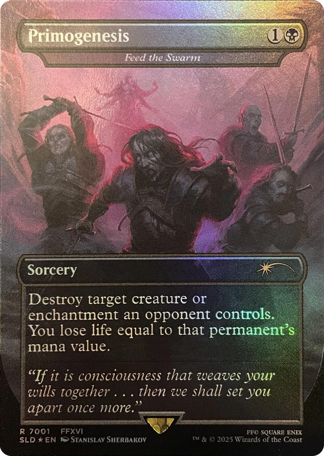 Primogenesis - Feed the Swarm (Rainbow Foil) [Secret Lair Drop Series] | Exor Games Summserside