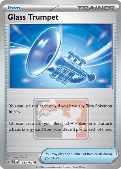 Glass Trumpet (135/142) [League & Championship Cards] | Exor Games Summserside