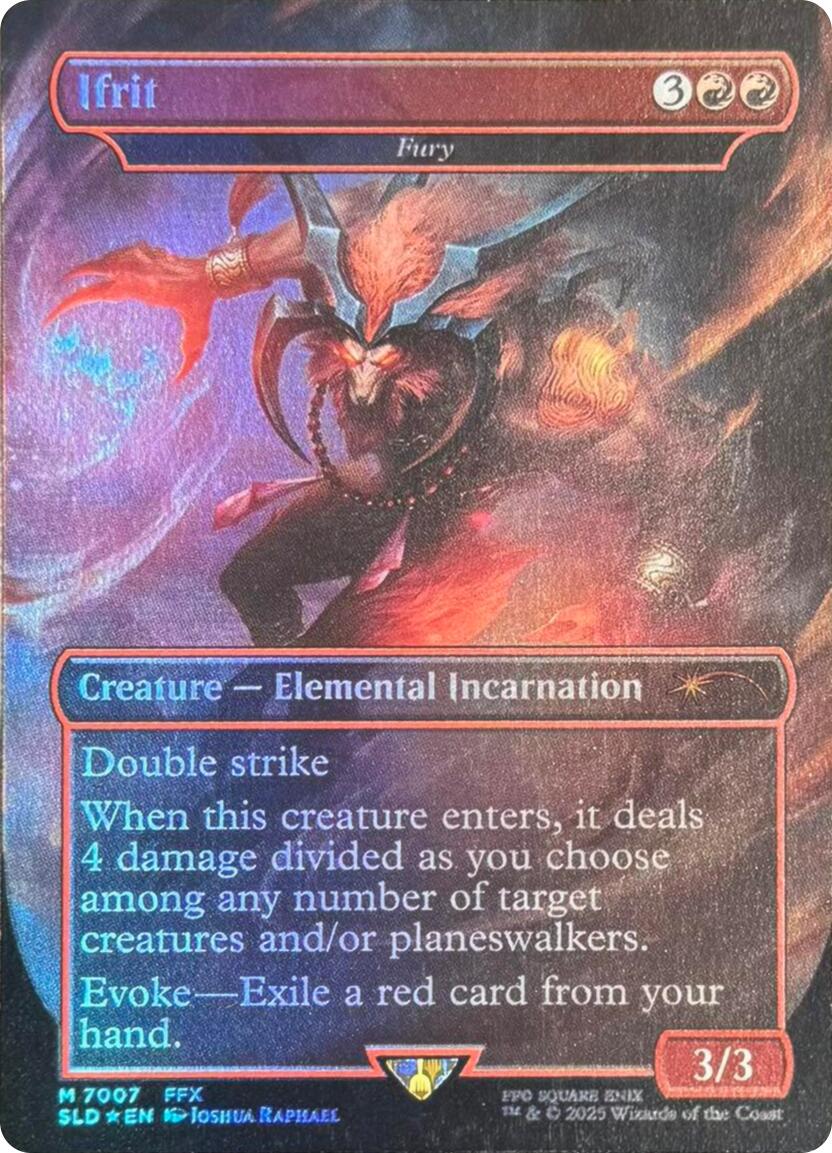 Ifrit - Fury (Rainbow Foil) [Secret Lair Drop Series] | Exor Games Summserside