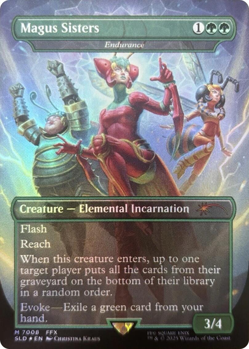 Magus Sisters - Endurance (Rainbow Foil) [Secret Lair Drop Series] | Exor Games Summserside