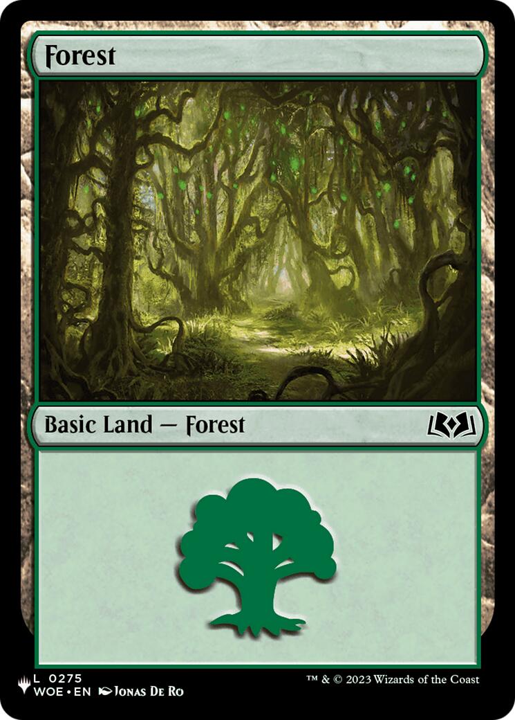 Forest (0275) (WOE) [The List] | Exor Games Summserside