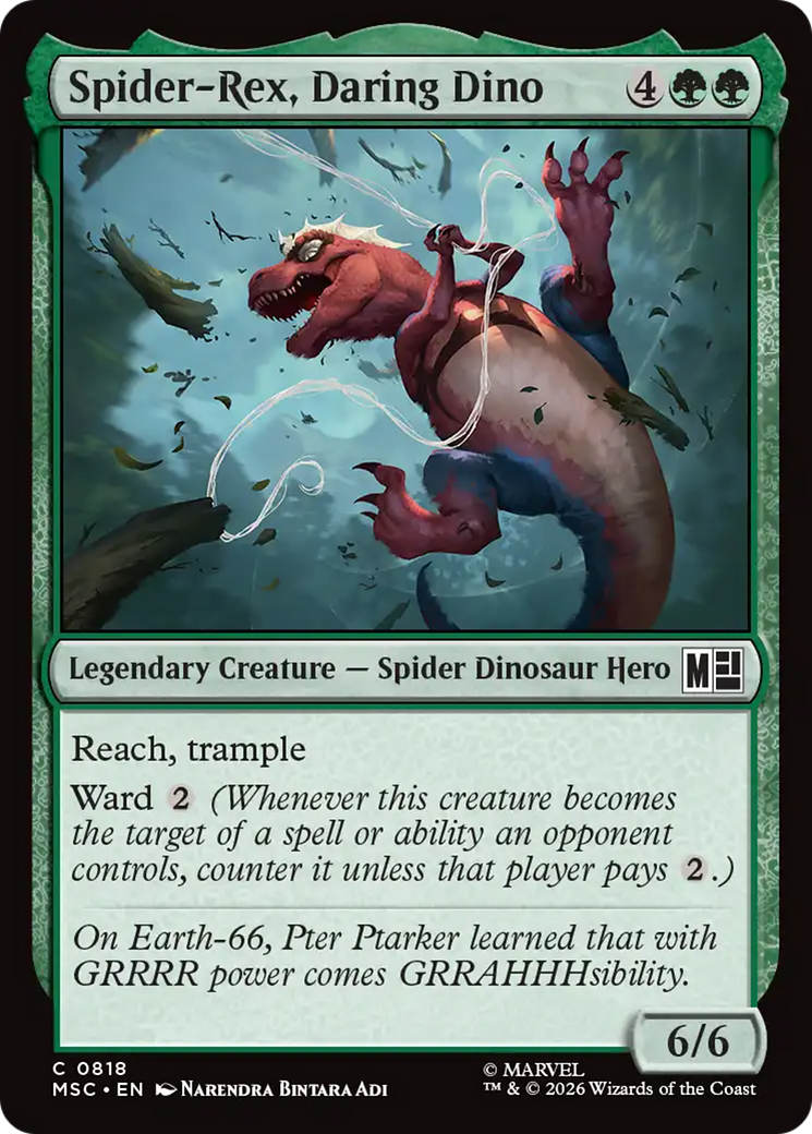 Spider-Rex, Daring Dino [Marvel Super Heroes Commander] | Exor Games Summserside