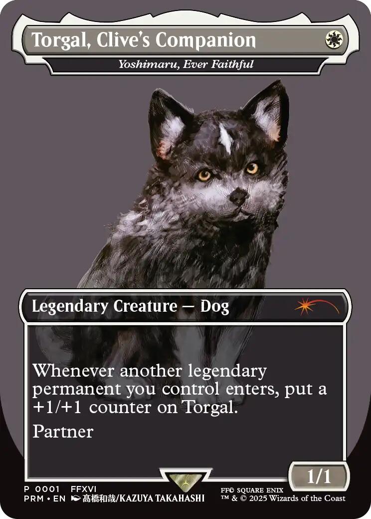 Torgal, Clive's Companion - Yoshimaru, Ever Faithful (MagicCon: Las Vegas 2025) [MagicFest 2025] | Exor Games Summserside