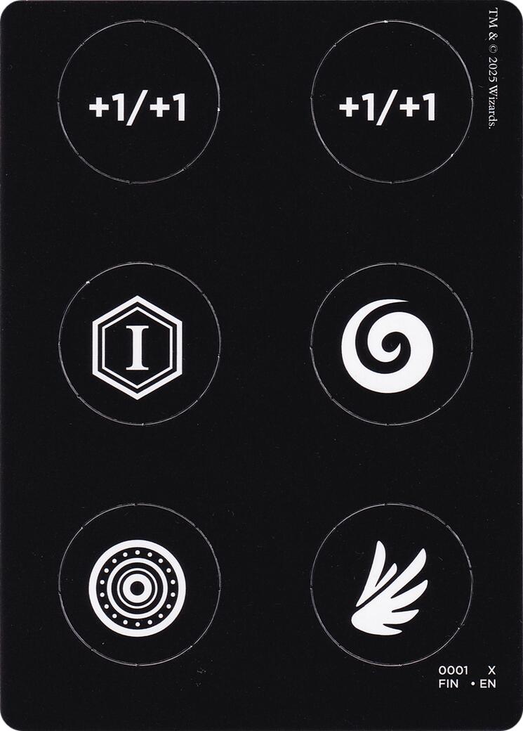 Punch Card Token (0001 // 0002) [FINAL FANTASY Tokens] | Exor Games Summserside