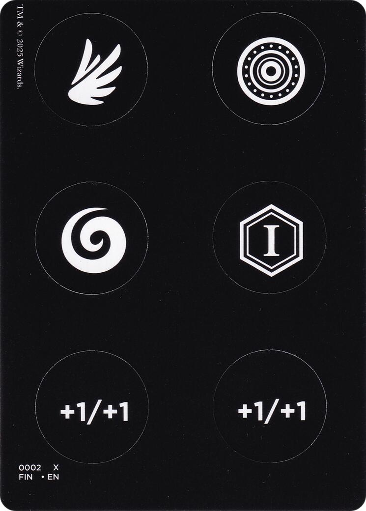 Punch Card Token (0001 // 0002) [FINAL FANTASY Tokens] | Exor Games Summserside