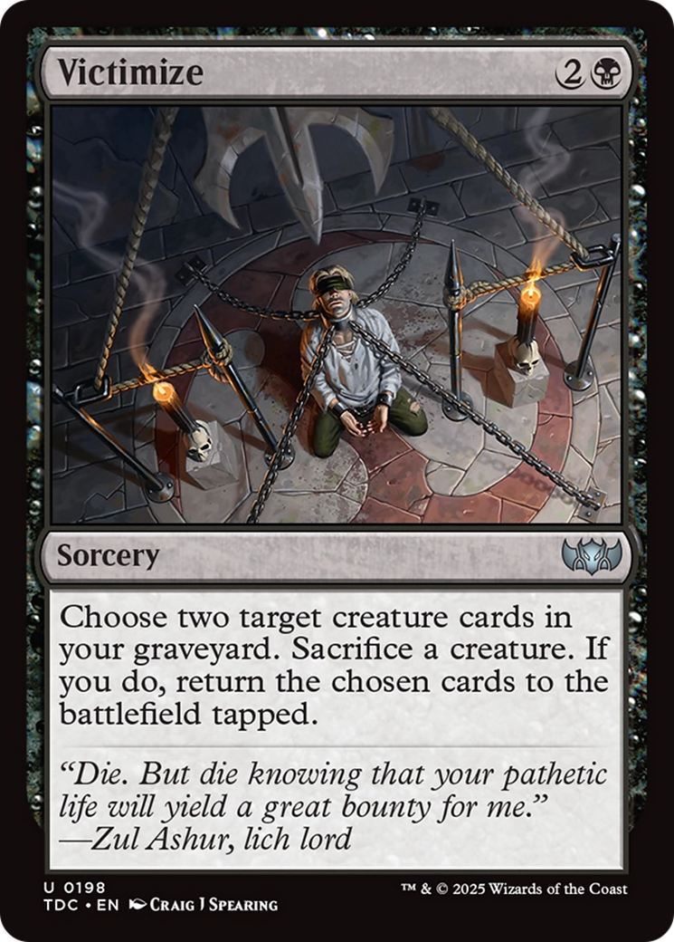 Victimize [Tarkir: Dragonstorm Commander] | Exor Games Summserside