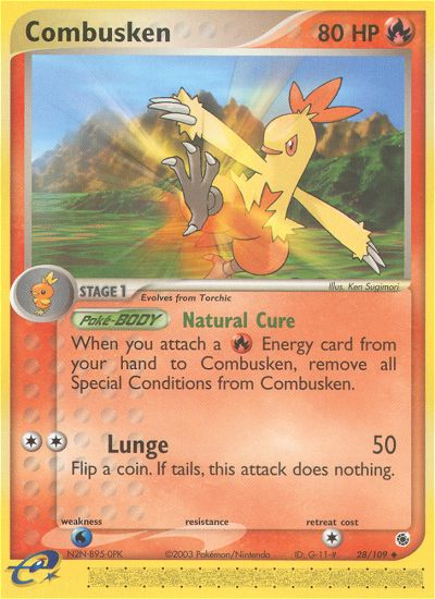 Combusken (28/109) [EX: Ruby & Sapphire] | Exor Games Summserside