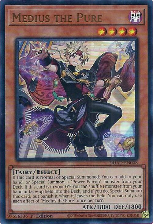 Medius the Pure [DUAD-EN008] Ultra Rare | Exor Games Summserside