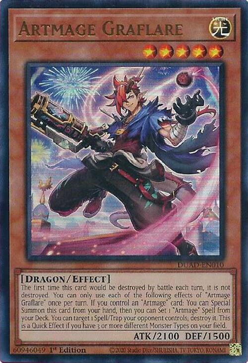 Artmage Graflare [DUAD-EN010] Ultra Rare | Exor Games Summserside