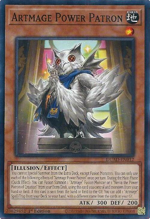 Artmage Power Patron [DUAD-EN012] Common | Exor Games Summserside