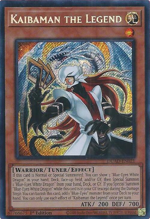 Kaibaman the Legend [DUAD-EN021] Secret Rare | Exor Games Summserside