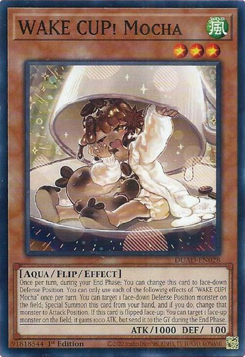 WAKE CUP! Mocha [DUAD-EN028] Common | Exor Games Summserside