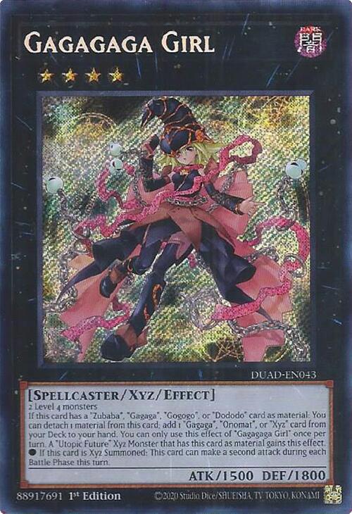 Gagagaga Girl [DUAD-EN043] Secret Rare | Exor Games Summserside