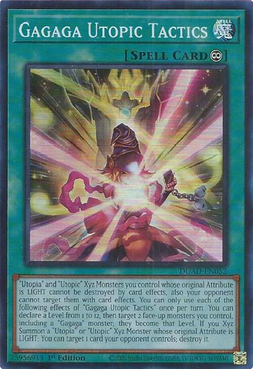 Gagaga Utopic Tactics [DUAD-EN052] Super Rare | Exor Games Summserside