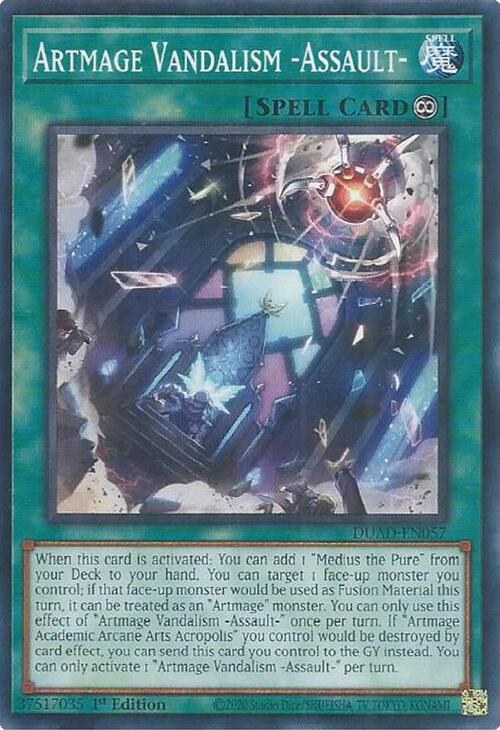 Artmage Vandalism -Assault- [DUAD-EN057] Common | Exor Games Summserside