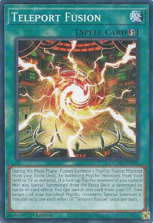 Teleport Fusion [DUAD-EN060] Common | Exor Games Summserside