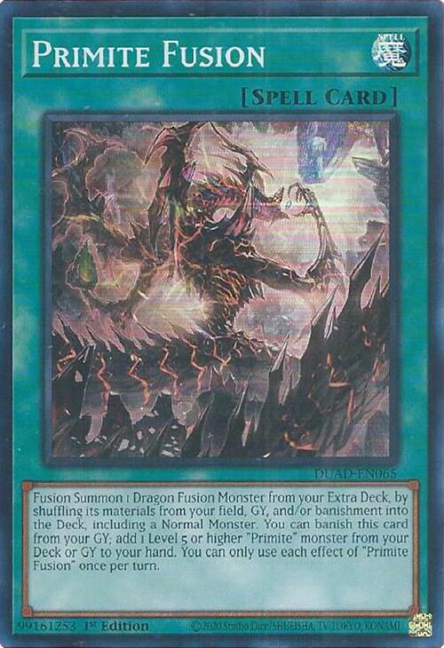 Primite Fusion [DUAD-EN065] Super Rare | Exor Games Summserside