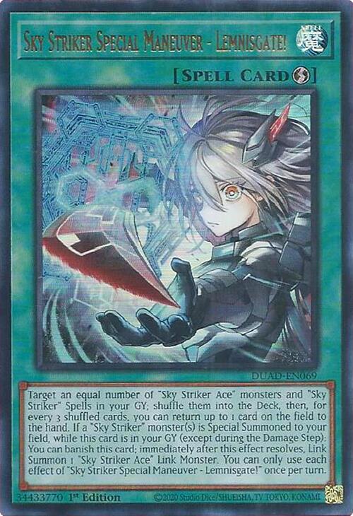 Sky Striker Special Maneuver - Lemnisgate! [DUAD-EN069] Ultra Rare | Exor Games Summserside